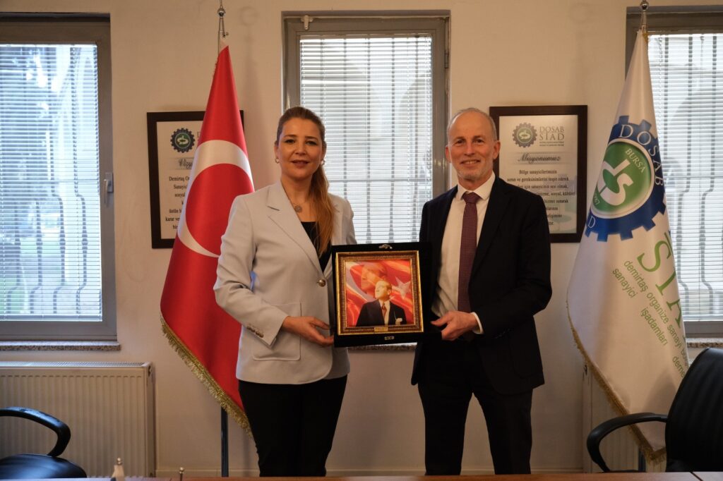 İsrail Başkonsolosu’ndan DOSABSİAD’da iş birliği mesajı