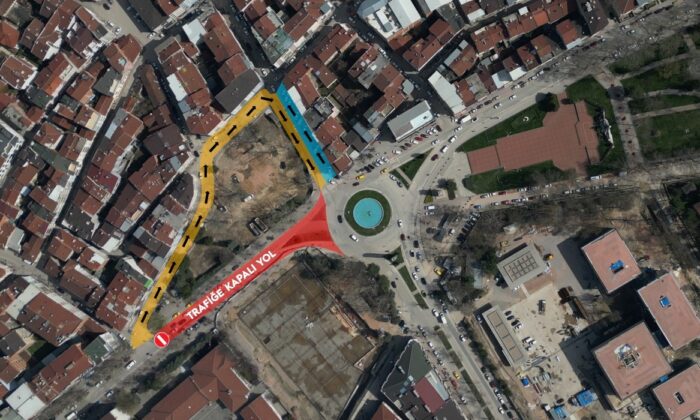 İnegöl Atatürk Bulvarı 2 gün süreyle trafiğe kapanacak