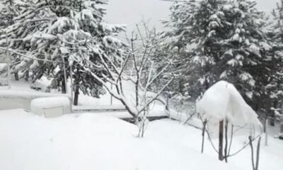 Bursa’nın dağ köyleri kar altına kaldı