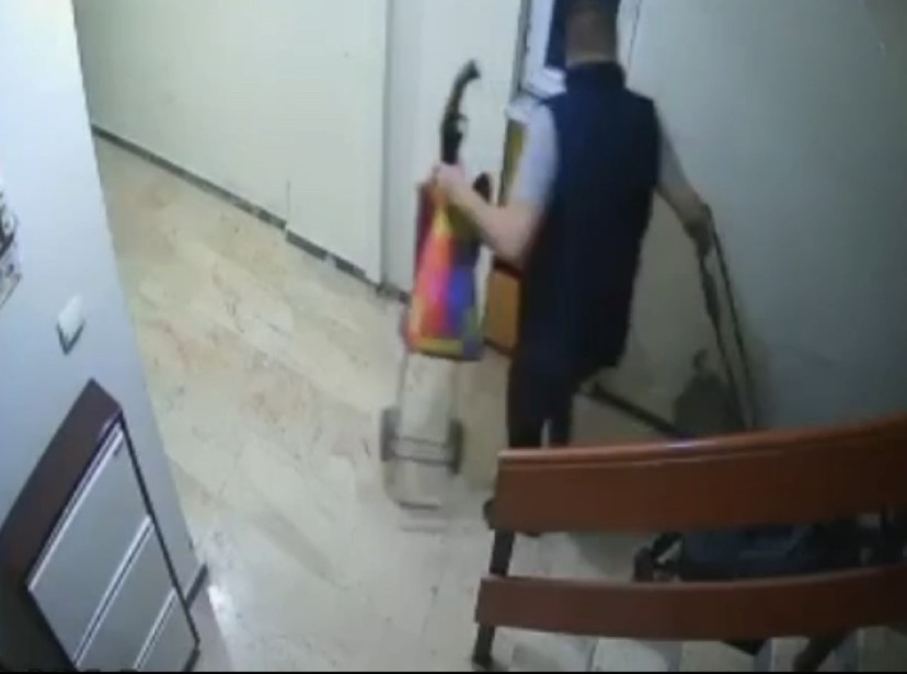 Bursa’da pazar arabası hırsızları güvenlik kameralarından kaçamadı