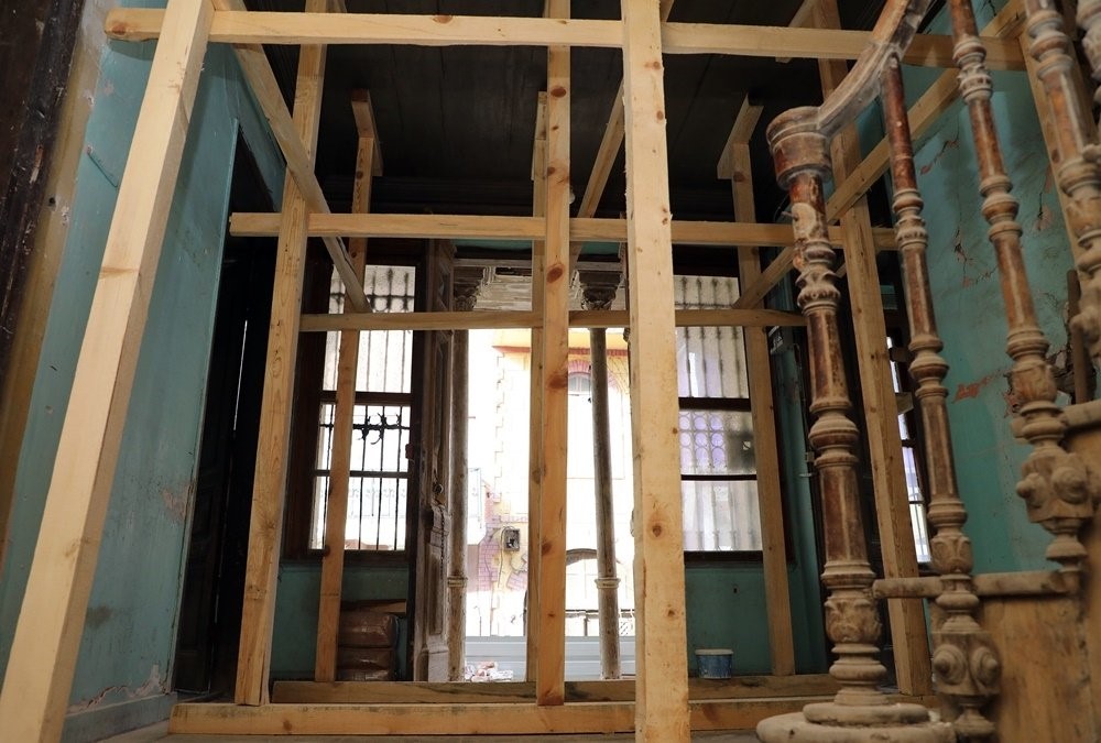 Bursa’da restorasyon çalışmaları sırasında talihsiz kaza