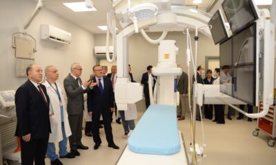 BUÜ Hastanesi’ne yeni biplan koroner anjiyografi cihazı hizmete başladı
