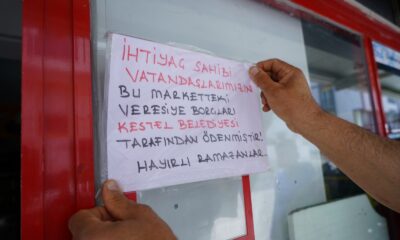 Bakkaldaki veresiye defterlerini kapattılar, elektrik ve su borçlarını ödediler