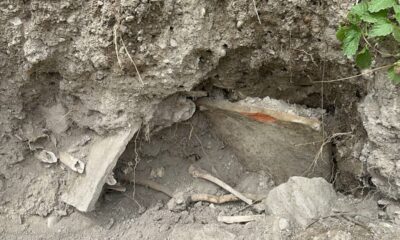 İznik’te Bizans dönemine ait mezar ve insan kemikleri bulundu