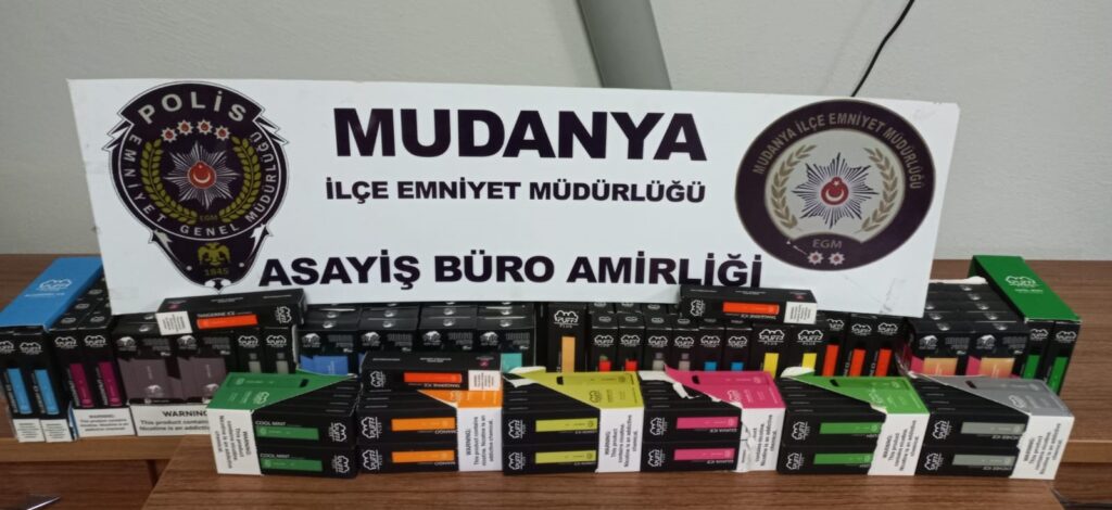 Mudanya emniyetinden kaçakçılara operasyon