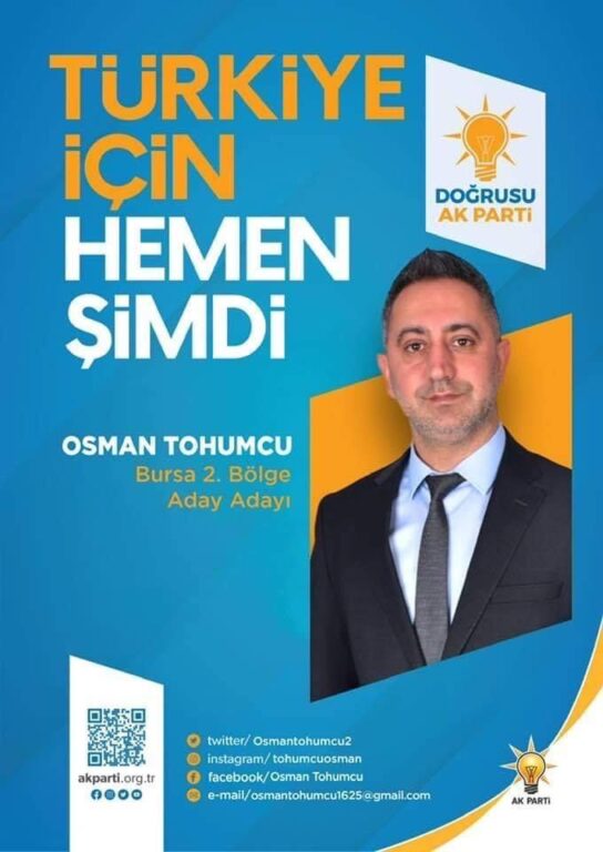 Osman Tohumcu’dan adaylık açıklaması
