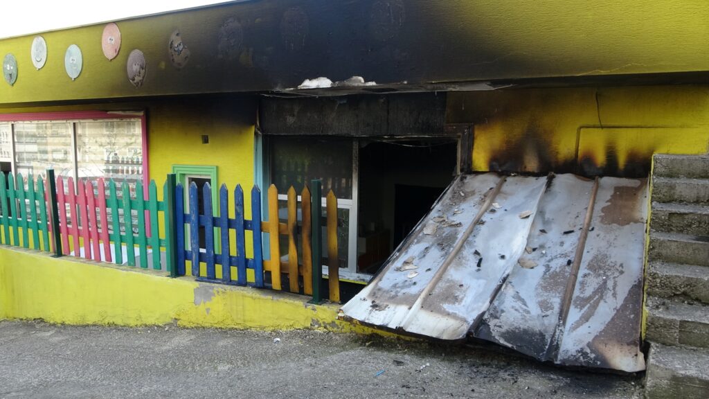 Anaokulu alev alev yandı, okulların tatil olması facianın önüne geçti