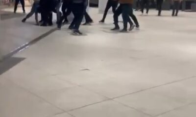 Bursa’da alışveriş merkezinde meydan muharebesi