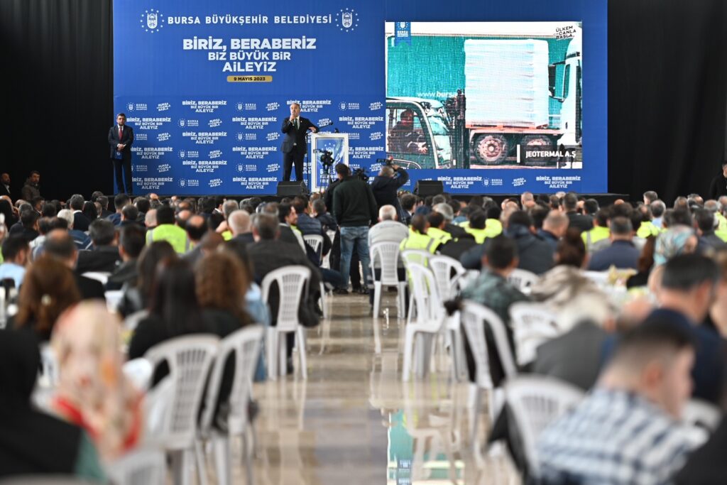 Afet bölgesinde iz bırakanlar Bursa’da buluştu