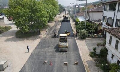 İznik’te yollar yenileniyor