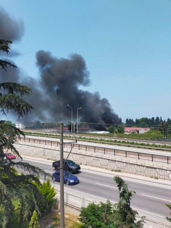 Yalova Atatürk Merkez Araştırma Enstitüsünde korkutan yangın