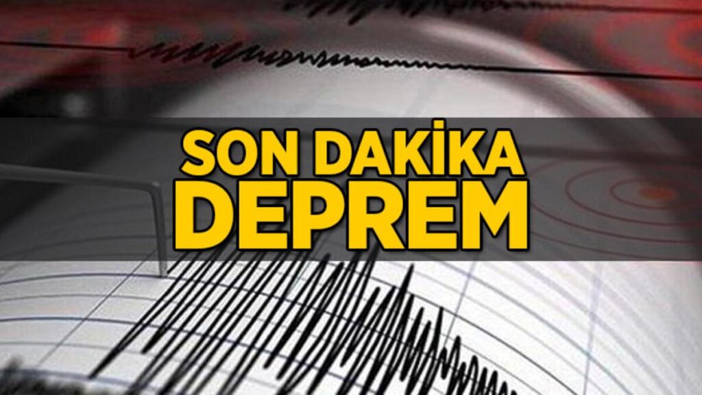Bursa’da deprem