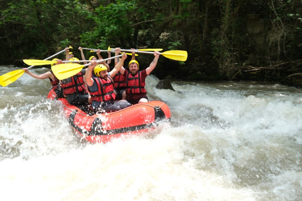 Orhaneli’de Rafting Heyecanı