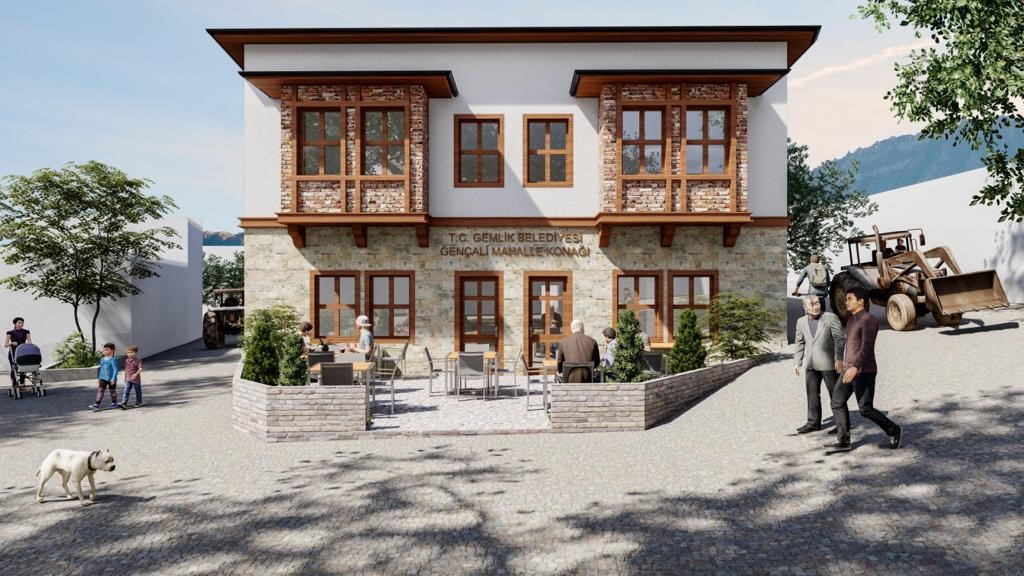 Bir mahalle konağı da Gençali’ye