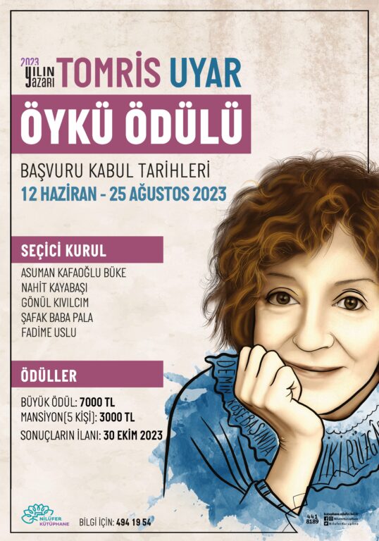 Tomris Uyar Öykü Ödülü başvuruları 12 Haziran’da başlıyor