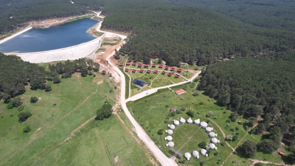 Uludağ’ın eteklerinde bayram yoğunluğu