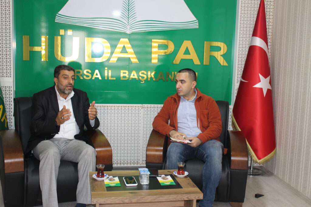 Hüdapar Bursa İl Başkanı Mehmet Şimşek’ten iddialara yalanlama: Yemin metni ile problemimiz yok