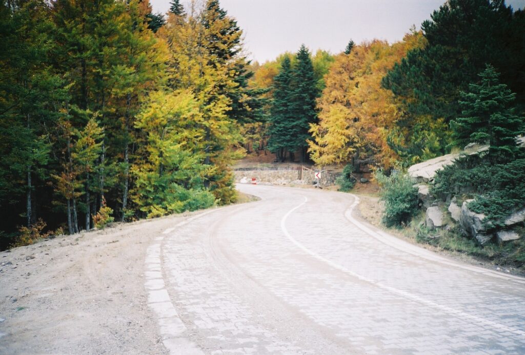 Uludağ yolunda trafik düzenlemesi