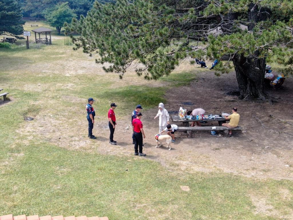 Jandarma yangınlara karşı Uludağ’da tedbirleri arttırdı