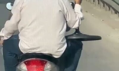 Yok artık…Trafikteki klimalı bisiklet kamerada