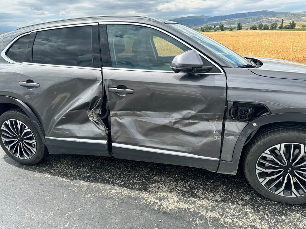 Pat pat, TOGG’a çarptı