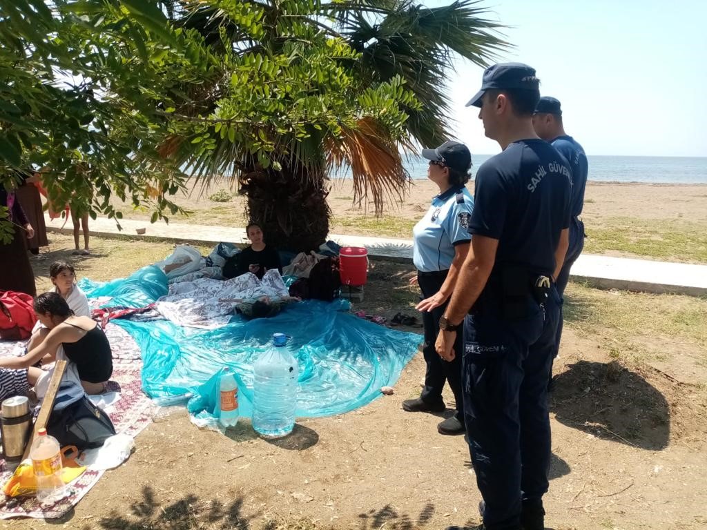 Sahillerde jandarmadan ortak denetim