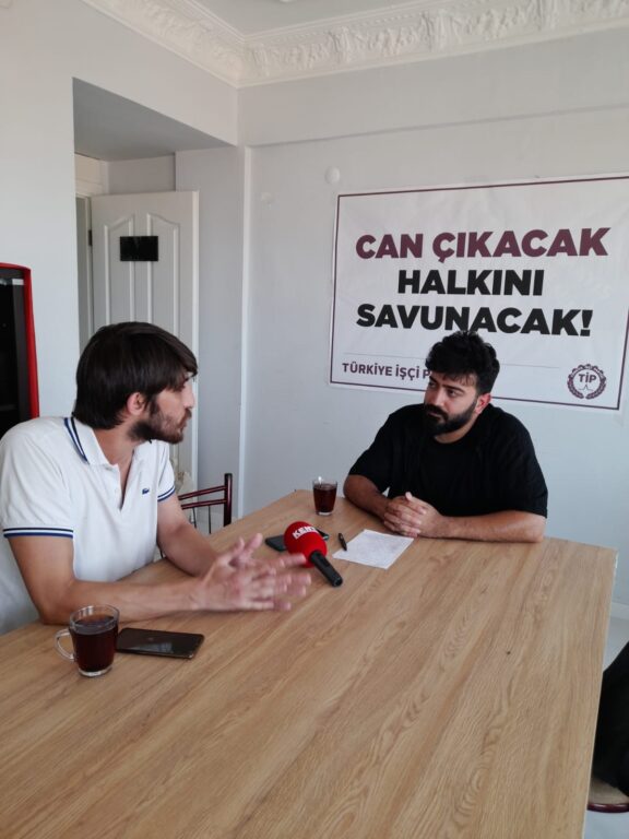 TÜRKİYE’DE BİR DEĞİŞİM OLACAKSA  HALKLA EMEKÇİLERLE BİRLİKTE OLACAK   