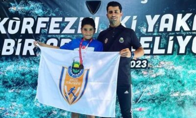 İnegöllü sporcu körfez’de dereceye kulaç attı