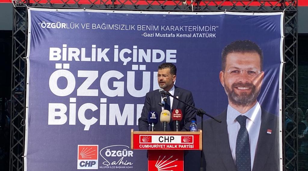 CHP NİLÜFER’DE ÖZGÜR ŞAHİN’DEN ADAYLIK AÇIKLAMASI