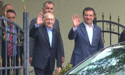 CHP lideri Kılıçdaroğlu ile Ekrem İmamoğlu görüştü
