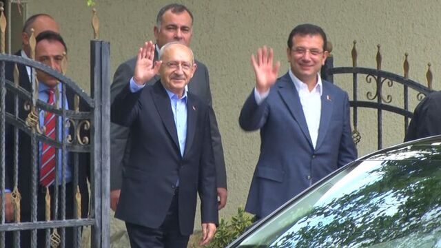 CHP lideri Kılıçdaroğlu ile Ekrem İmamoğlu görüştü