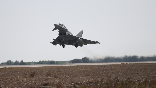 Üzerinde durduğumuz tek uçak Eurofighter