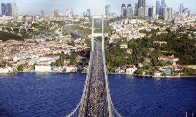 45. İstanbul Maratonu başladı: Toplamda 45 bin sporcu mücadele ediyor.
