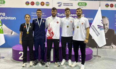 Badmintoncular Azerbaycan’dan 3 yla döndü