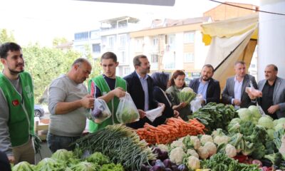 Bursa’da bu tezgahın geliri Gazze’ye bağışlandı