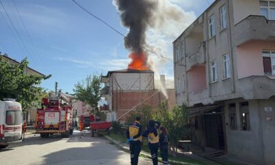 Bursa’da korkutan yangın