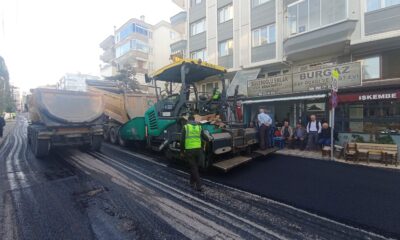 Güzelyalı’nın yolları da güzelleşiyor