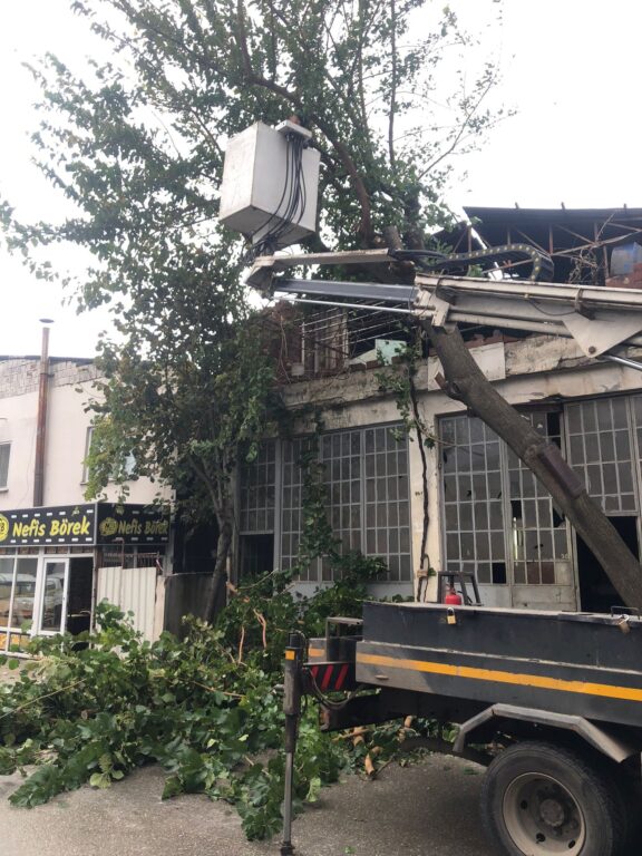 Osmangazi’de lodos mesaisi