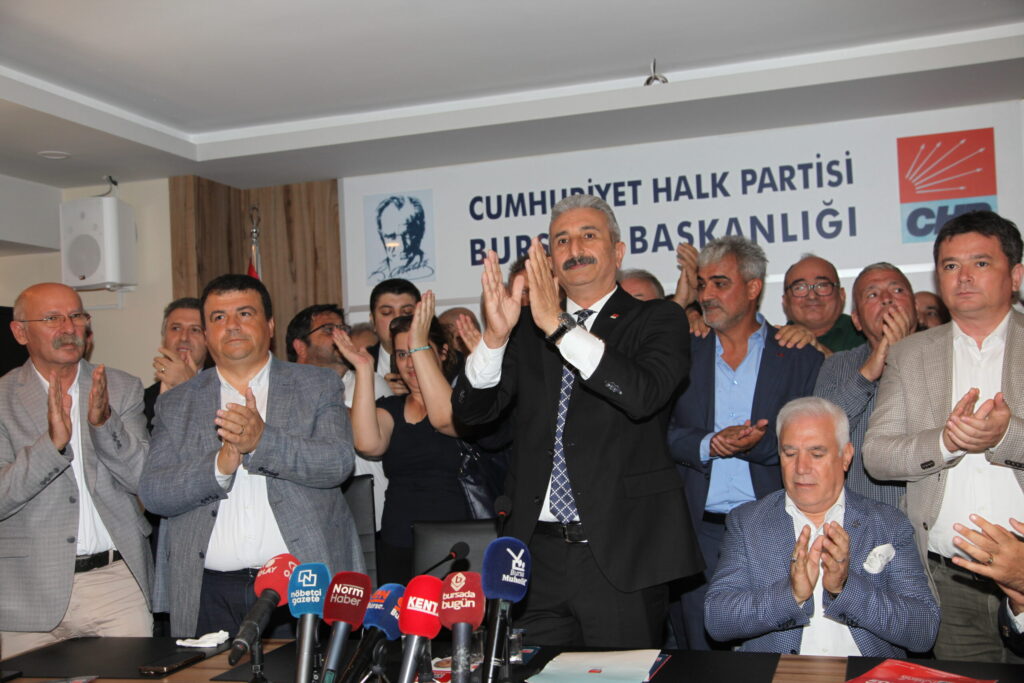 CHP Bursa İl Başkanı Yeşiltaş: “Adayımız Mustafa Bozbey’dir”