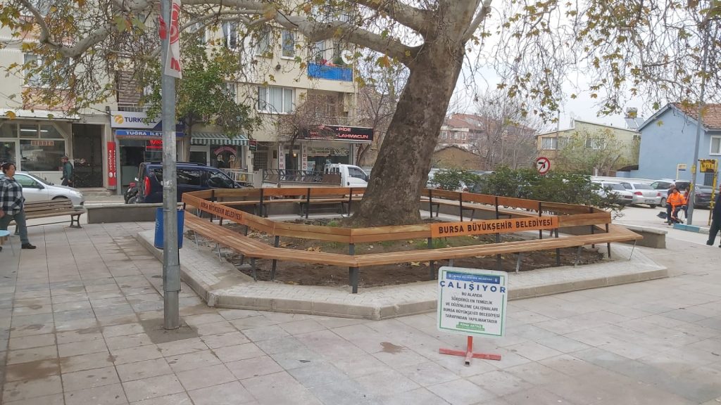 Nilüfer’in reklam oyunu kameraya takıldı