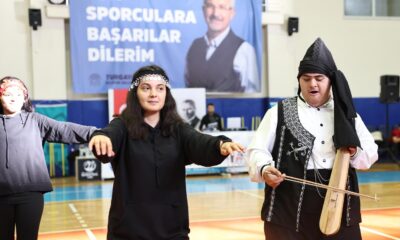 Nilüfer’de özel çocukların gösterisi alkış aldı