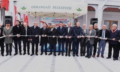 Hüdavendigâr Osmangazi Camii dualarla ibadete açıldı