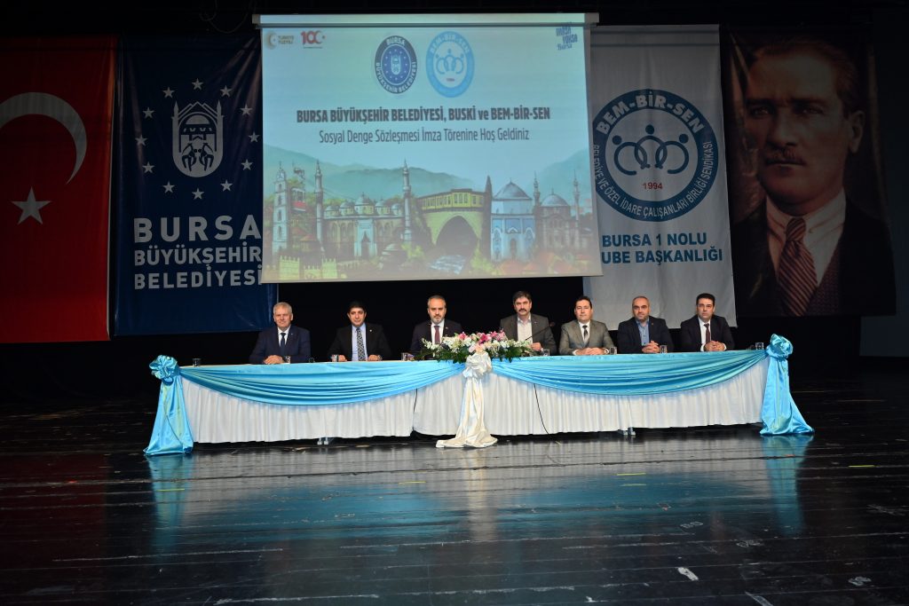 Bursa Büyükşehir Belediyesi memuruna ‘tavan’dan destek
