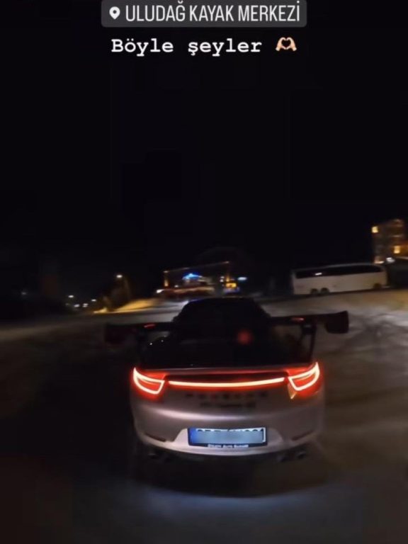 Uludağ’da drift atan sürücüye 81 bin lira ceza