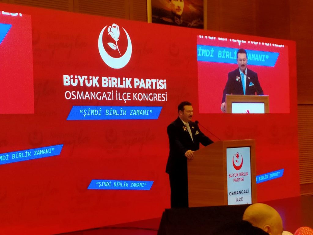 BBP OSMANGAZİ’DE MUHTEŞEM KONGRE