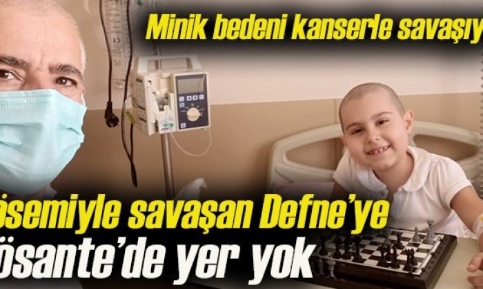 Minik Defne yaşamak istiyor