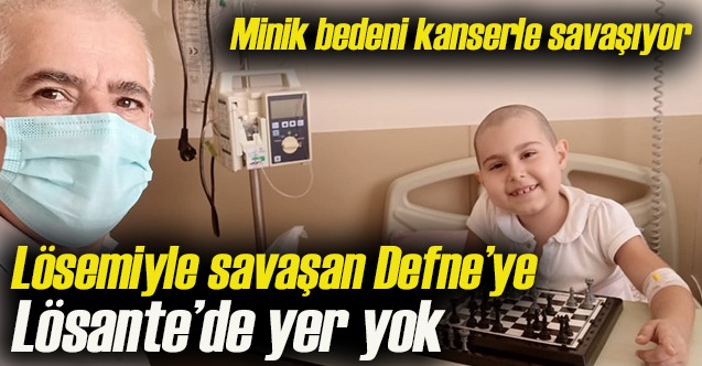 Minik Defne yaşamak istiyor