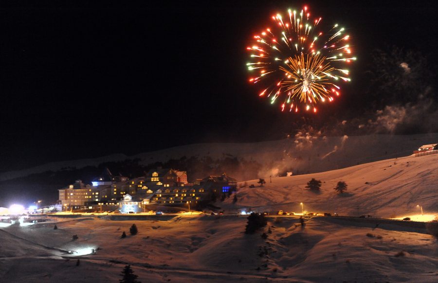 Uludağ yılbaşına hazırlanıyor