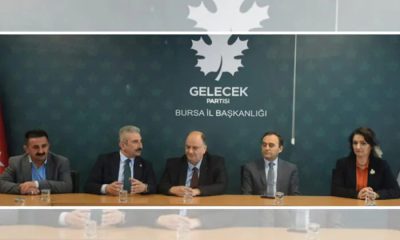 CHP Bursa İl Başkanı Yeşiltaş’tan Gelecek Partisi İl’e ziyaret!