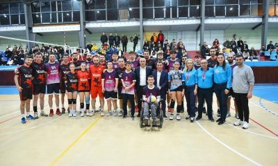 Engelli voleybol takımına büyük destek